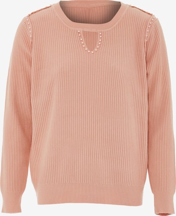 Pull-over LEOMIA en rose : devant