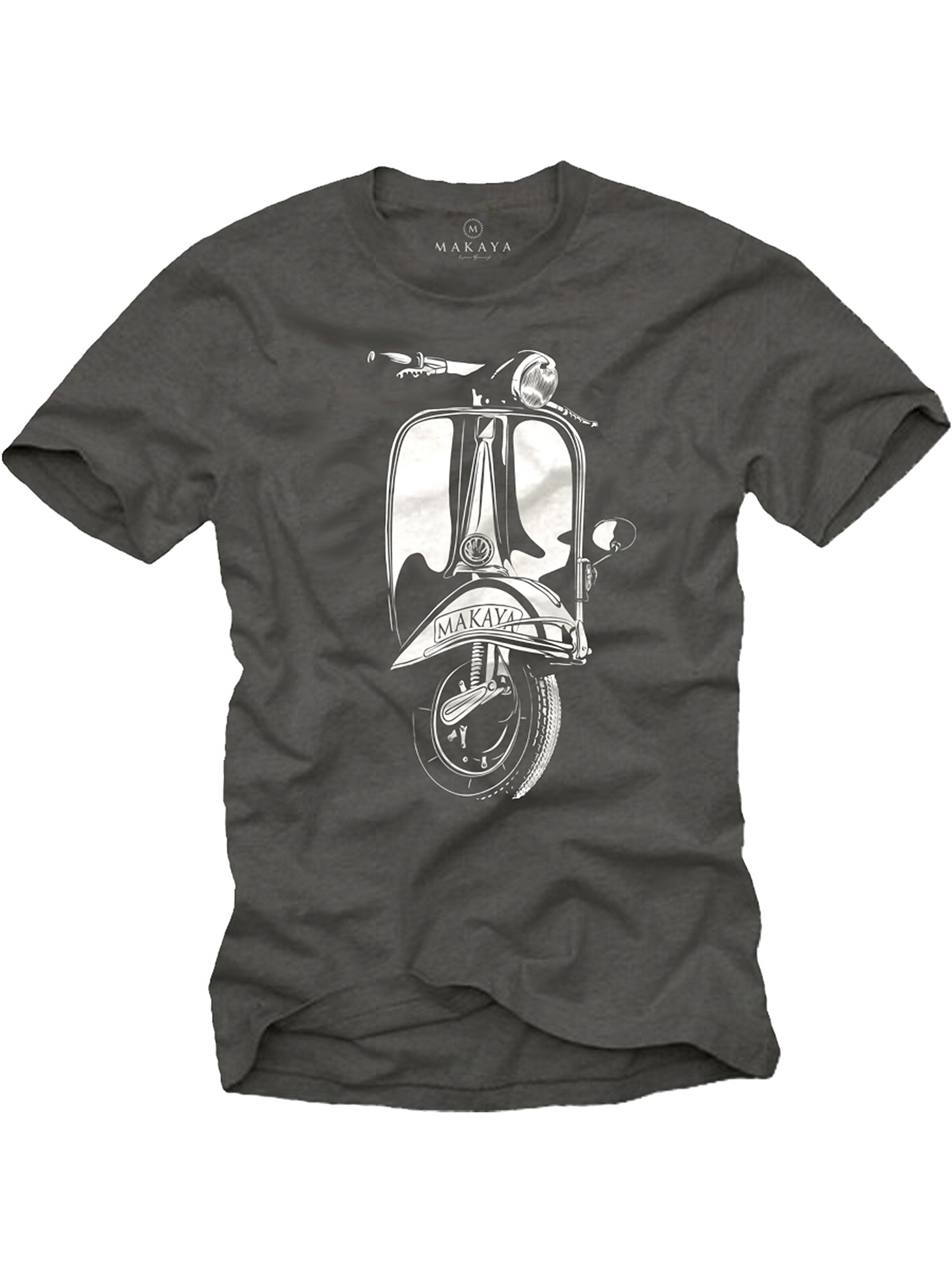 MAKAYA Shirt 'Makaya Roller' in Grey: front