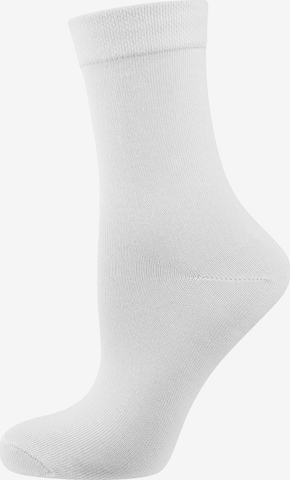 Chaussettes ' 3er-Pack Ohne Gummi ' Nur Die en blanc : devant