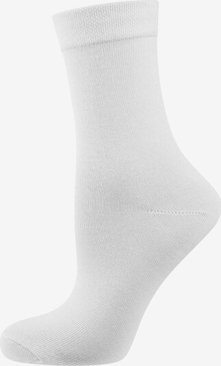 Nur Die Freizeitsocken ' 3er-Pack Ohne Gummi ' in weiß, Produktansicht