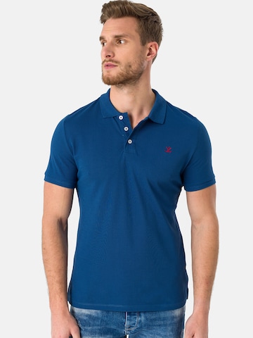 Sir Raymond Tailor Poloshirt 'Wheaton' in Blau: predná strana