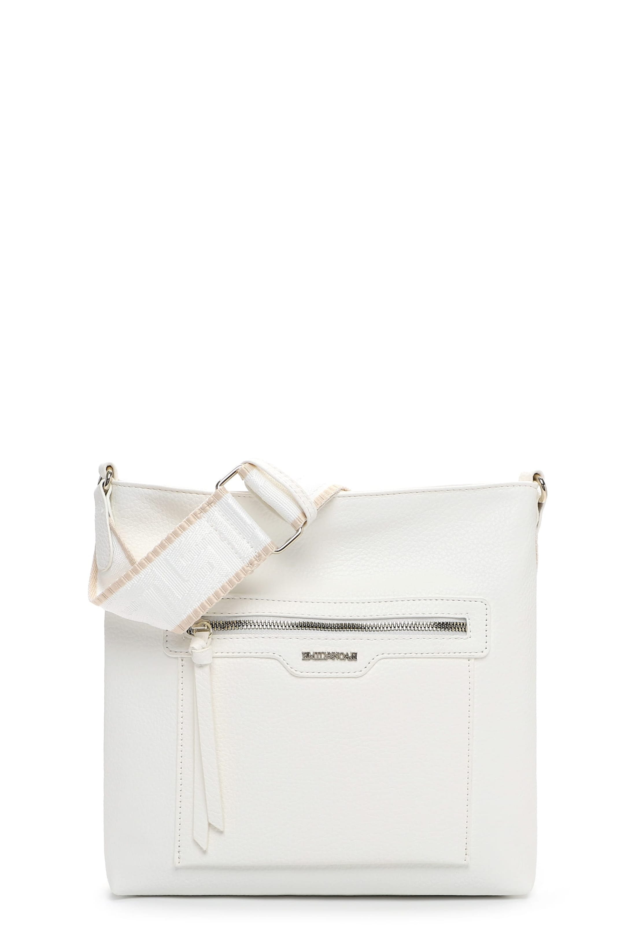 Sac à bandoulière 'Josepha' Emily & Noah en blanc : devant