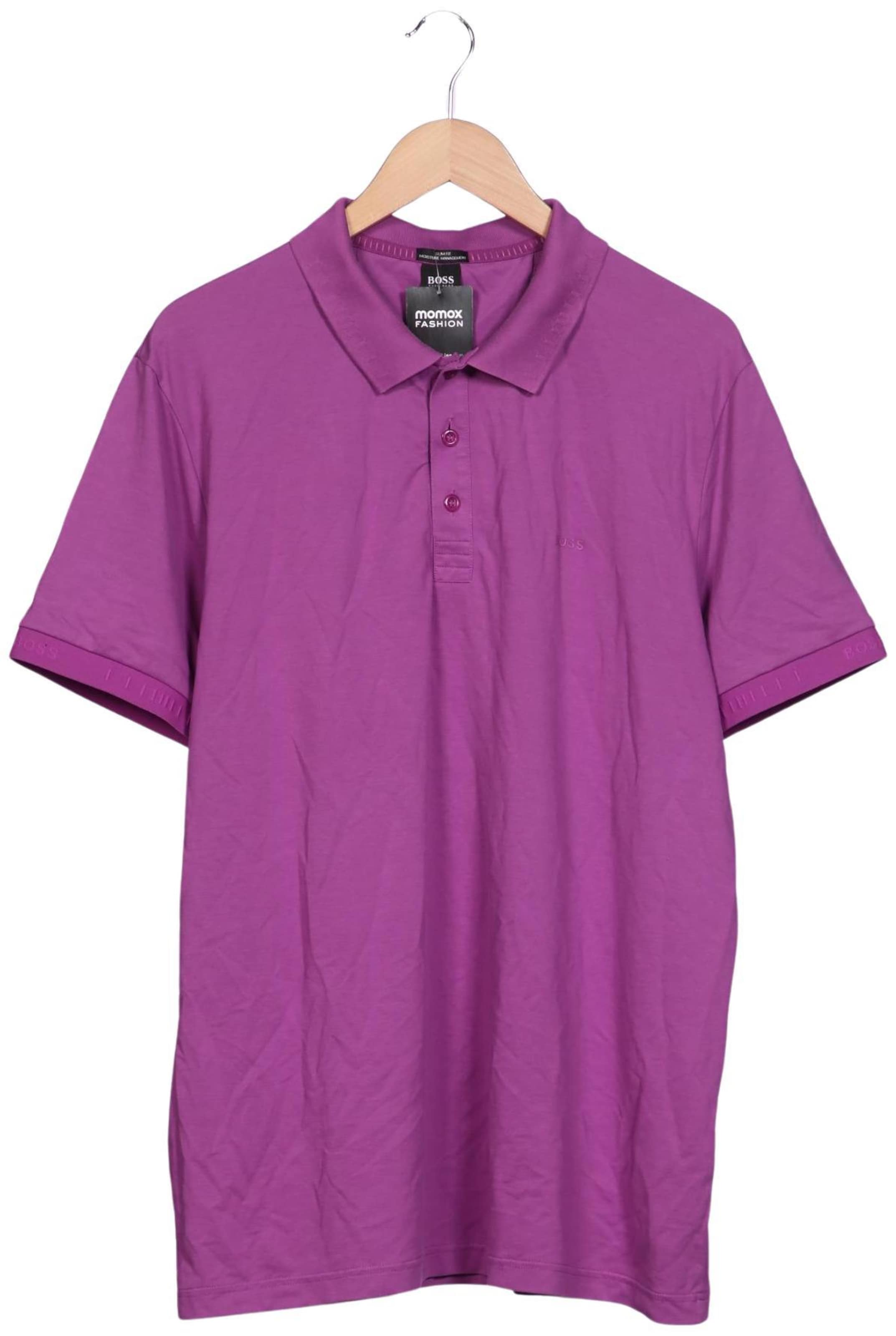 BOSS Black Shirt in XXXL in Purple: front