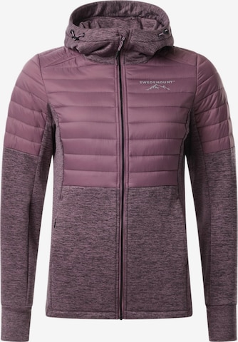 Veste outdoor 'Lofoten' SWEDEMOUNT en violet : devant