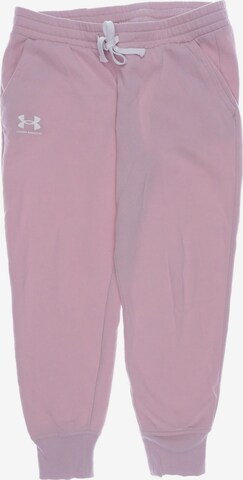 UNDER ARMOUR Pants in L in Pink: front