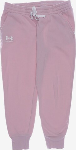 UNDER ARMOUR Stoffhose L in Pink: predná strana