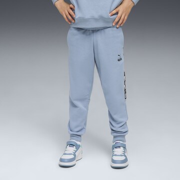 PUMA Regular Jogginghose 'Puma x Hot Wheels™ Monster Trucks' in Blau: Vorderseite