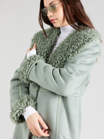 Twinset Between-Seasons Coat in Green