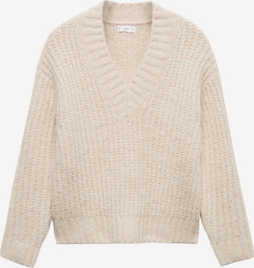 MANGO TEEN Tröja 'Pico' i beige: framsida