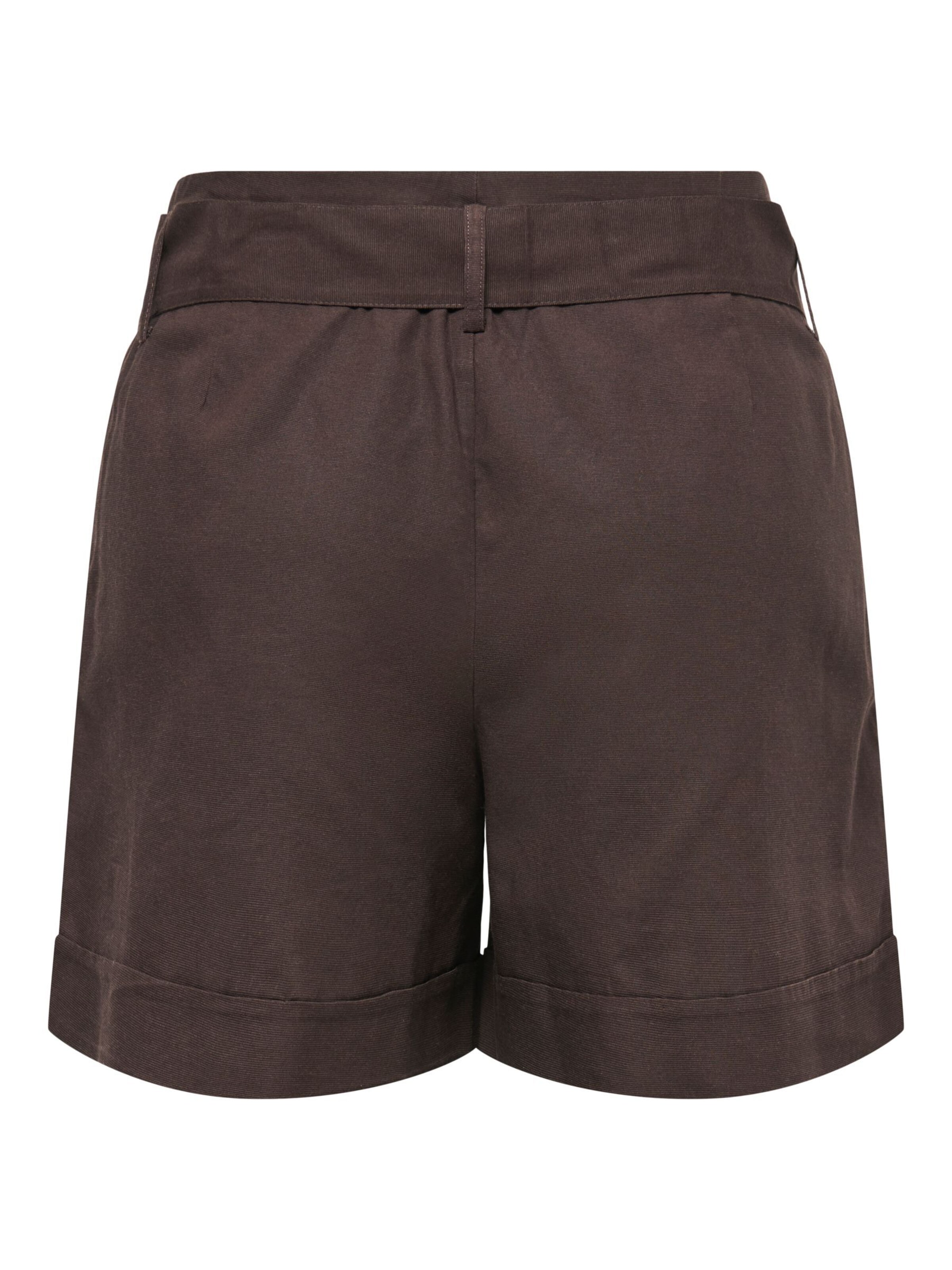 ONLY Regular Trousers 'ONLISola' in Brown