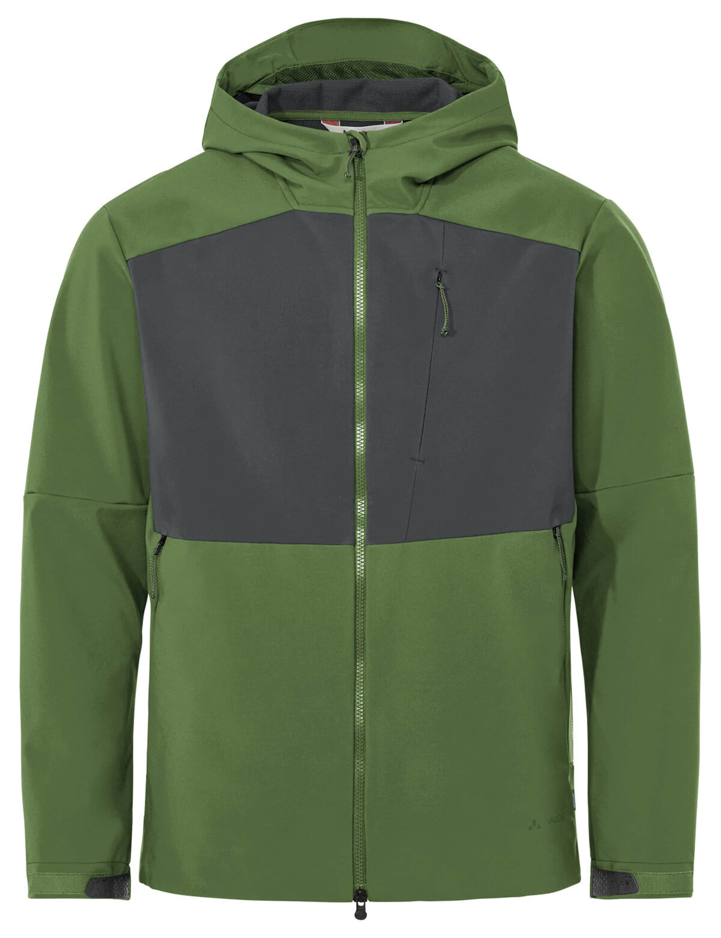 VAUDE Outdoorjas 'Roccia III' in Groen: voorkant