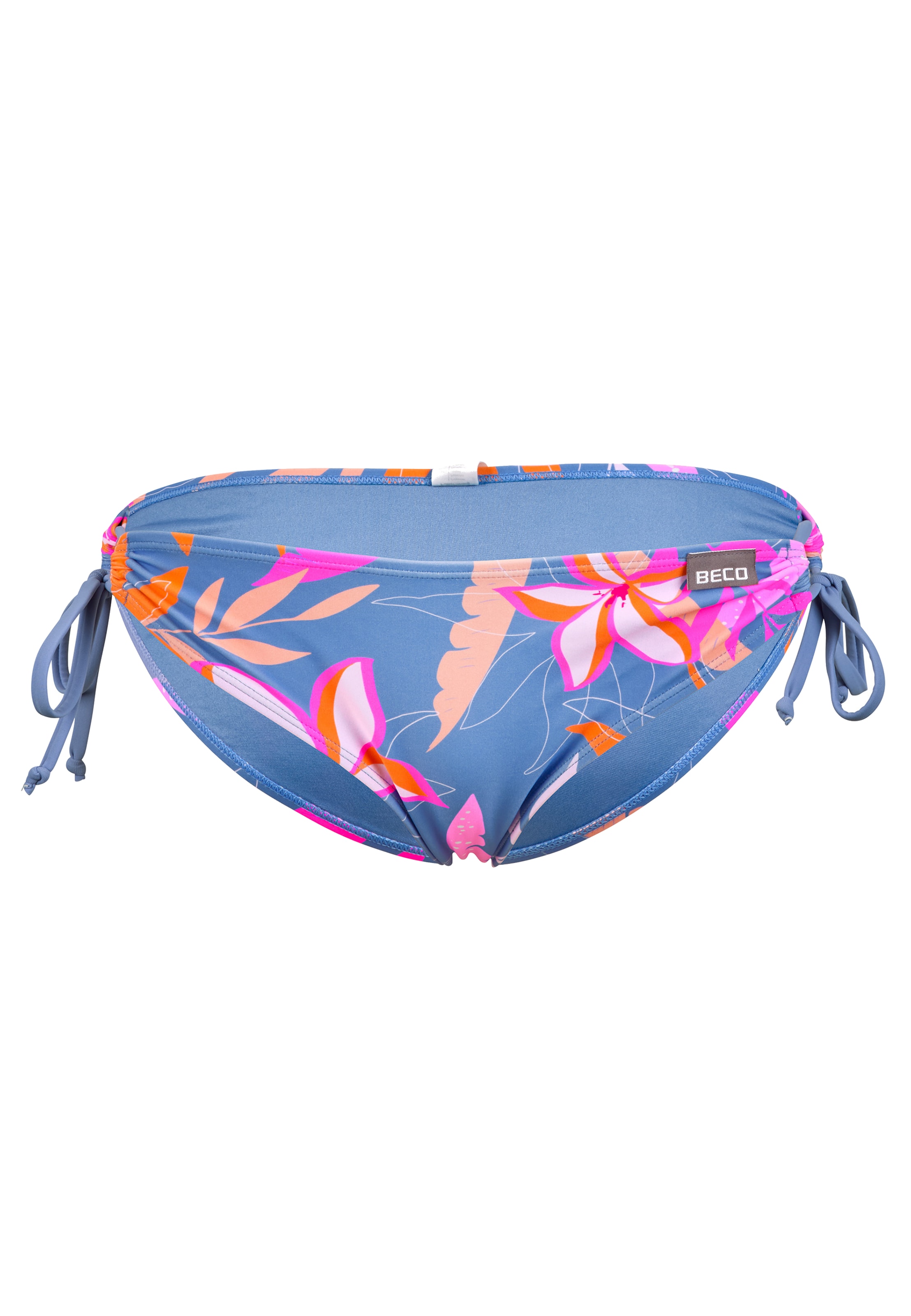 Bas de bikini 'Tropical Flowers' BECO the world of aquasports en bleu : devant
