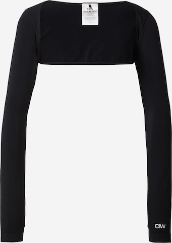 ICANIWILL Λειτουργικό μπλουζάκι σε μαύρο: μπροστά