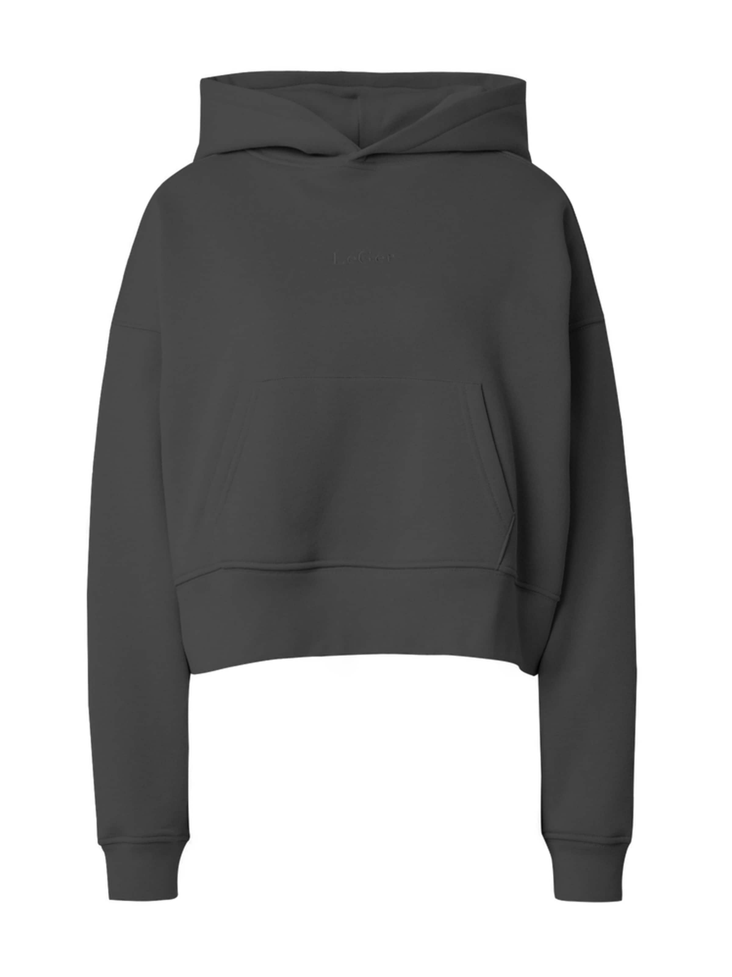 LeGer by Lena Gercke Sweat-shirt 'Cybil' en XS en gris foncé, Vue avec produit