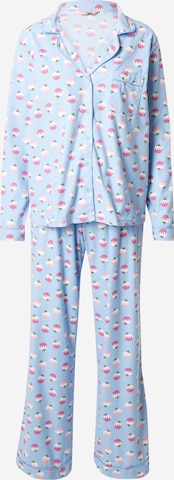 Boux Avenue Pyjama in Blau: predná strana