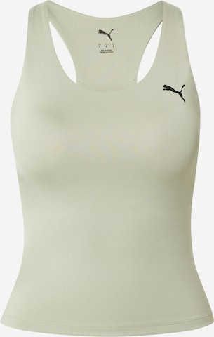Haut de sport 'Tad Essentials' PUMA en vert : devant