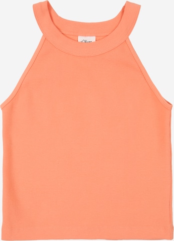 Top di s.Oliver in arancione: frontale