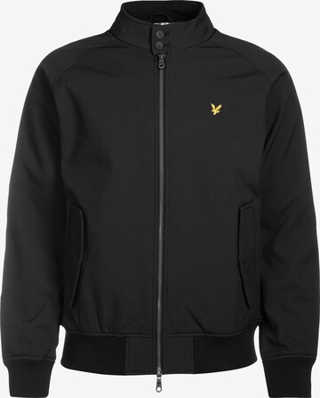 Lyle & Scott Přechodná bunda – černá: přední strana