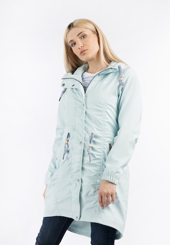 Schmuddelwedda Raincoat in Blue: front