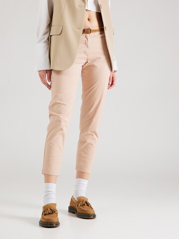 Coupe slim Pantalon chino 'CHICAGO' JDY en beige : devant