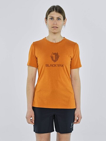 BLACKYAK Performance Shirt 'Ramo' in Orange: front