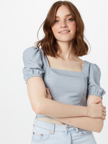 ONLY Shirt 'FREJA' in Blue: front