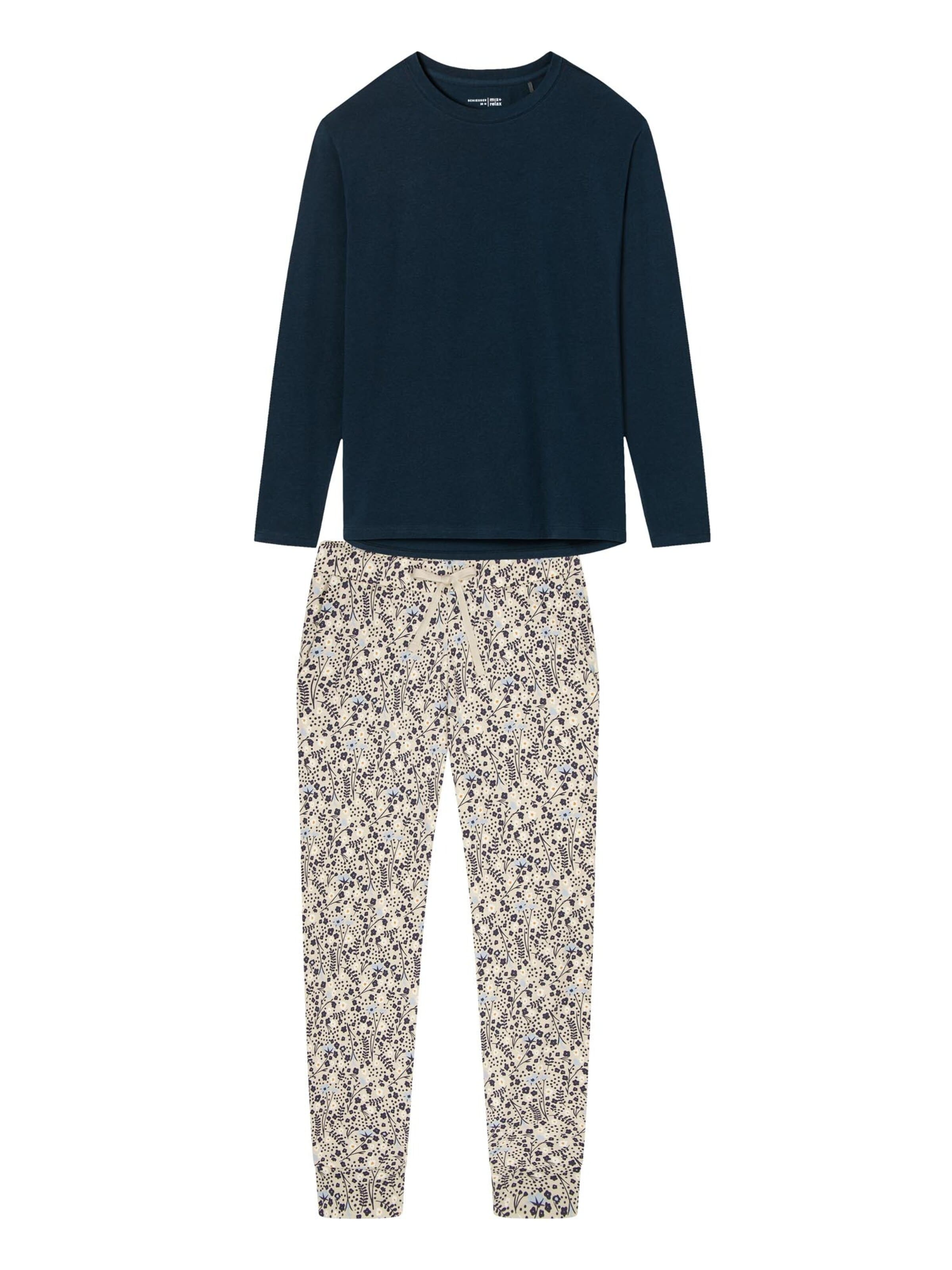 SCHIESSER Pyjama 'Mix & Relax'‌‌‌ in XS/Regular in mischfarben, Produktansicht
