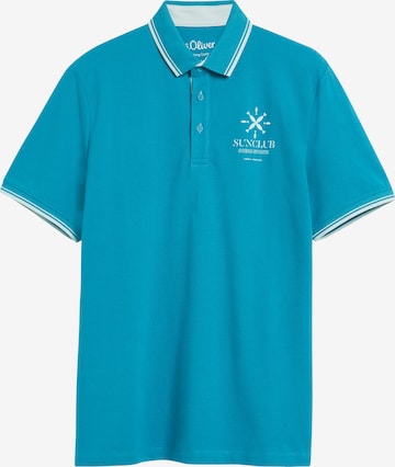T-Shirt s.Oliver en bleu : devant