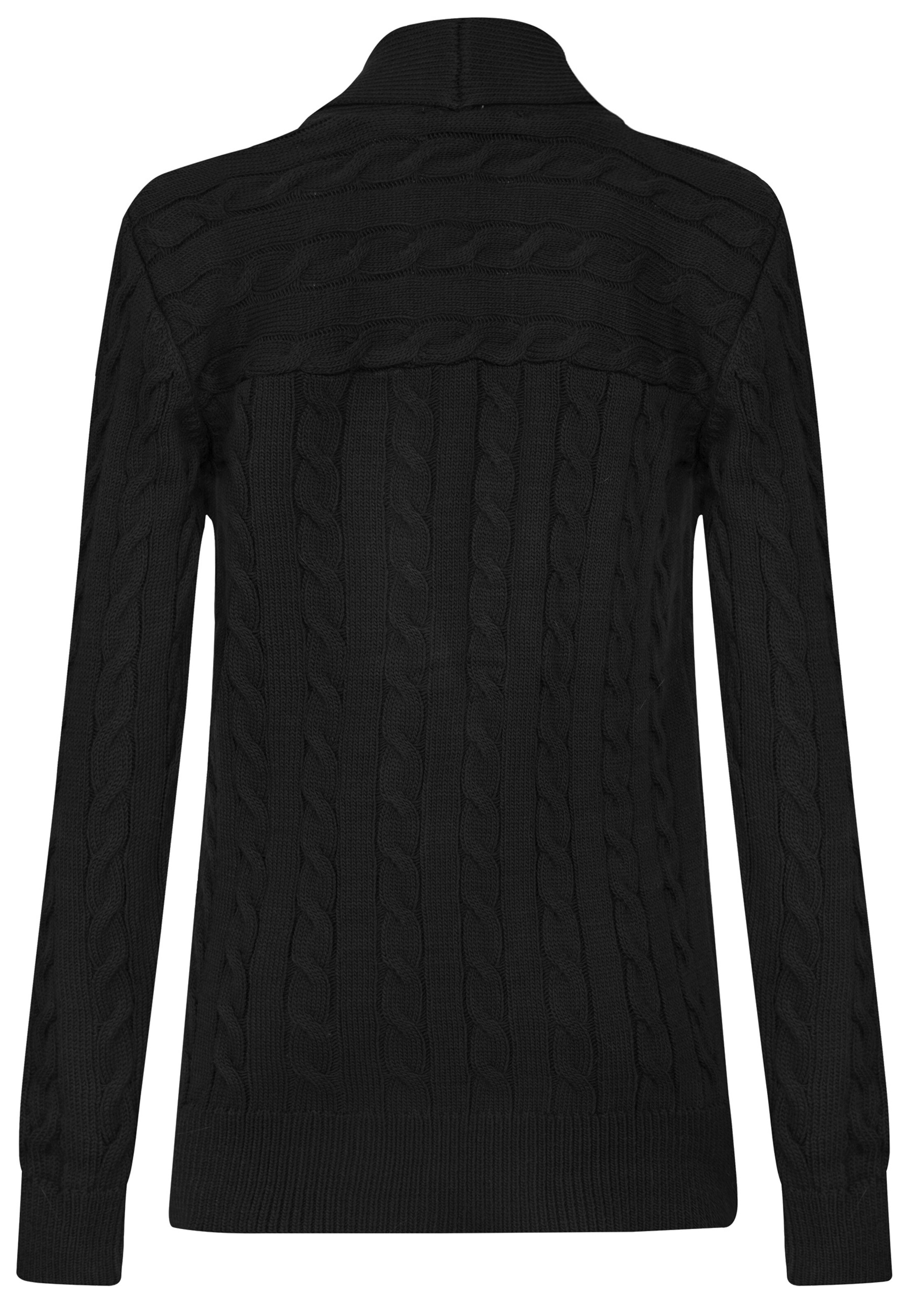 Felix Hardy Knit cardigan in Black