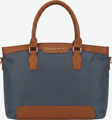 Borsa a spalla di GianMarco Venturi in grigio: frontale