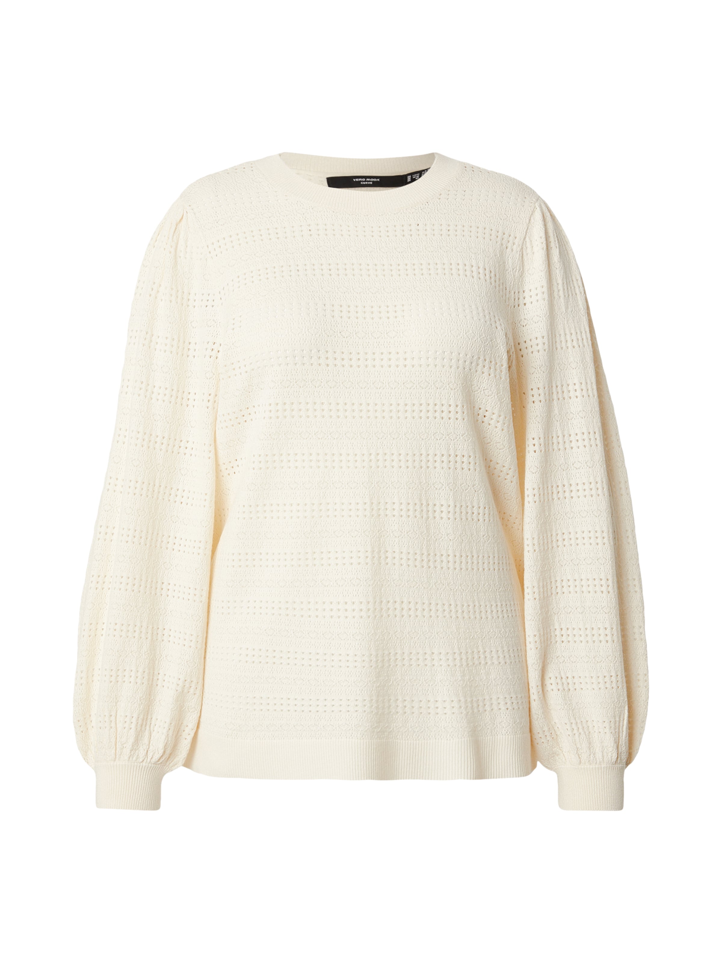 Vero Moda Curve Tröja 'VMCLimone' i vit: framsida