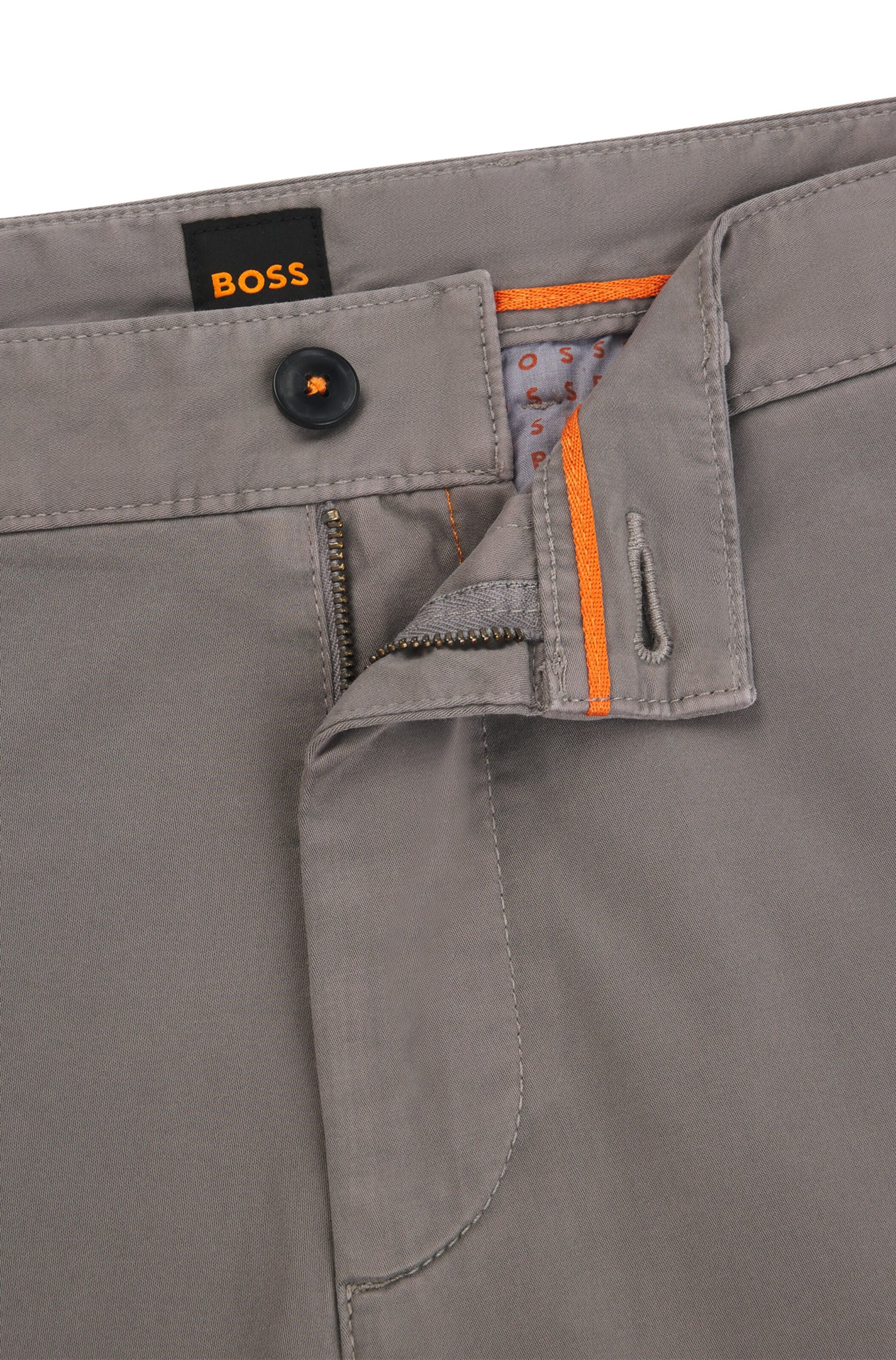 BOSS Slim fit Pants in Grey