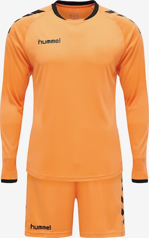 Hummel Trainingspak in Oranje: voorkant