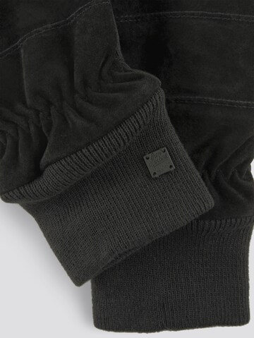 TOM TAILOR Vingerhandschoenen in Zwart