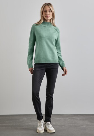 STREET ONE Pullover in Grün