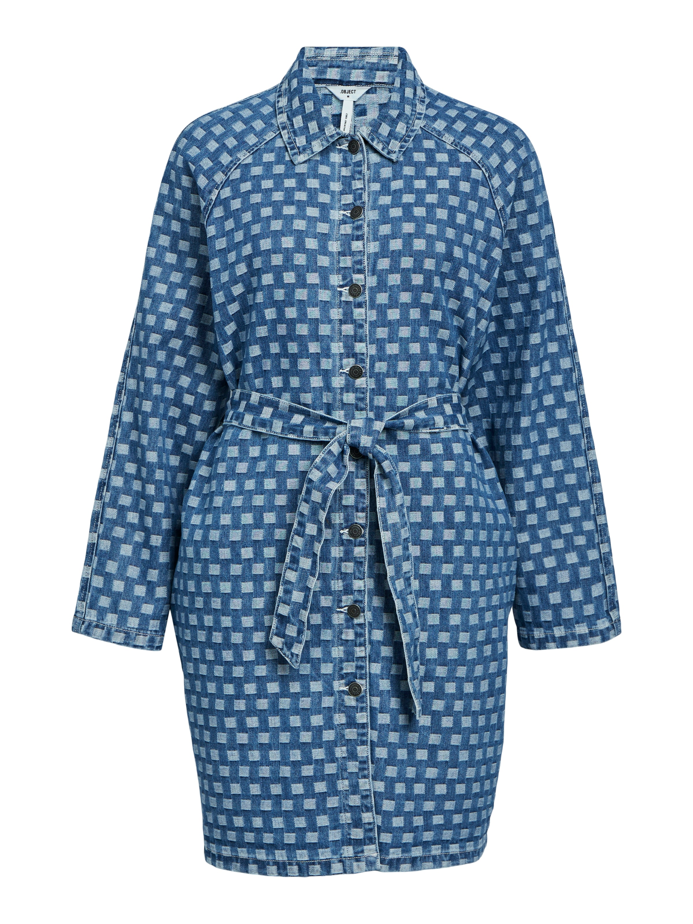 OBJECT Sukienka koszulowa 'Hedda' w kolorze niebieski: przód