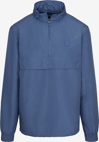 Urban Classics Between-Season Jacket in Blue: front