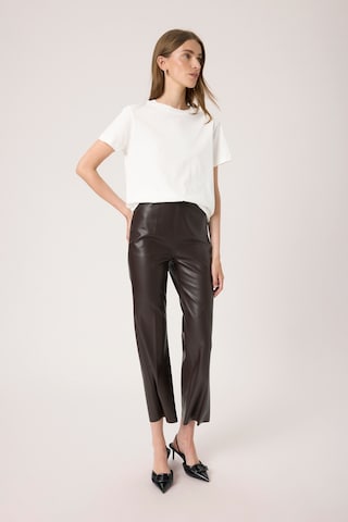 évasé Pantalon 'Kaylee' SOAKED IN LUXURY en marron