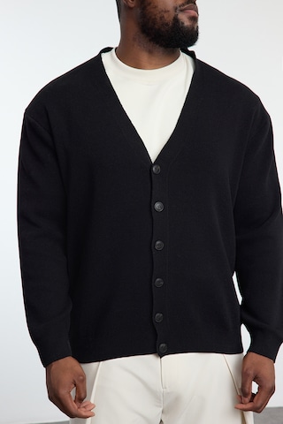 Vestes en maille Trendyol Curve en noir