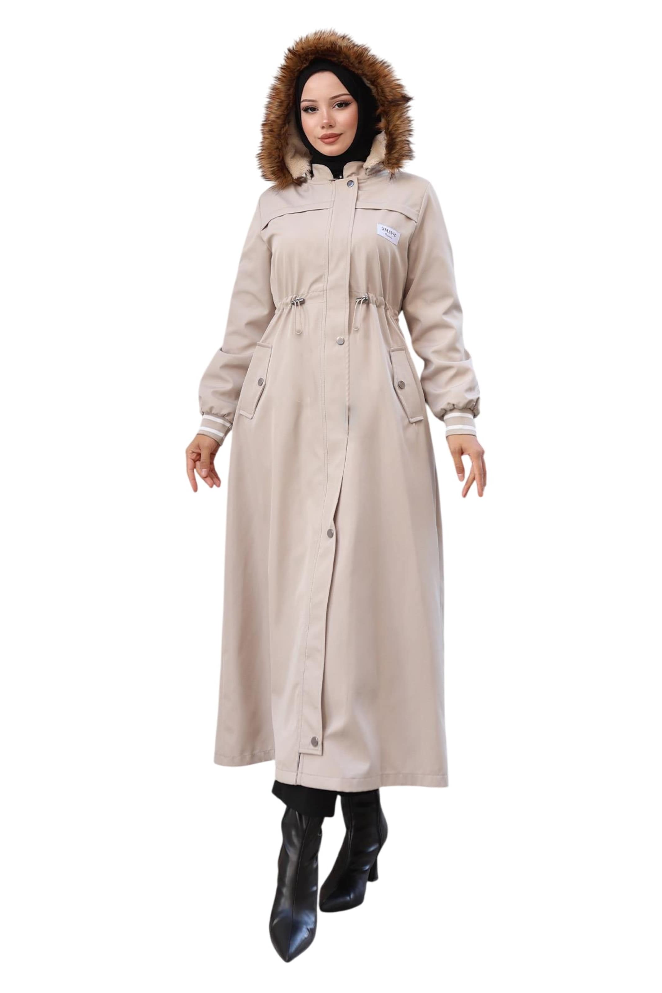 MODAMIHRAM Winterparka in Beige