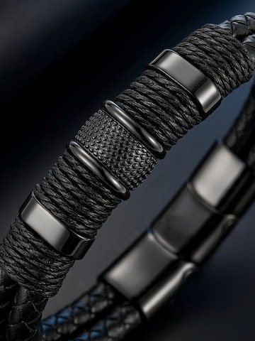 Bracelet 'PREMIUM STYLE BLACK' UNIQAL en noir