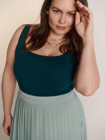 Guido Maria Kretschmer Curvy - Top 'Duffy' em verde