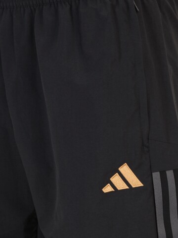 ADIDAS PERFORMANCE Regular Workout Pants 'Germany Tiro 23 Downtime' in Black