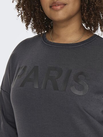 ONLY Carmakoma Sweatshirt 'CARCarma' i grå