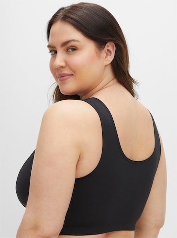 Bustieră Sutien de la SHEEGO pe negru