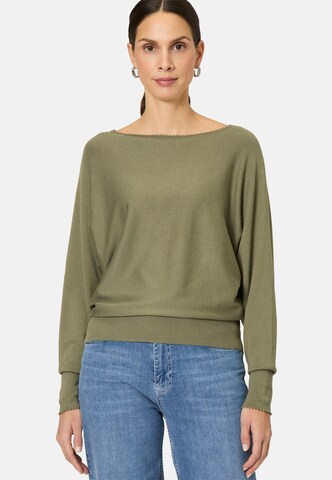 Pullover di zero in verde: frontale