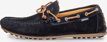 Floris van Bommel Mocassins 'STEVI 01' in Blauw: voorkant