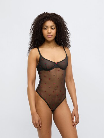 Hunkemöller Bodysuit 'Chelsey' in Black