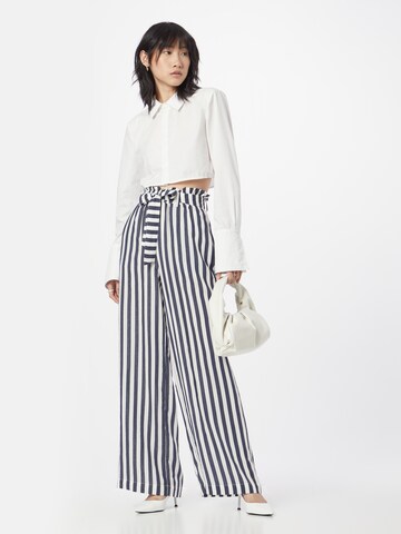 Lollys Laundry Wide leg Pants 'Vicky' in Blue