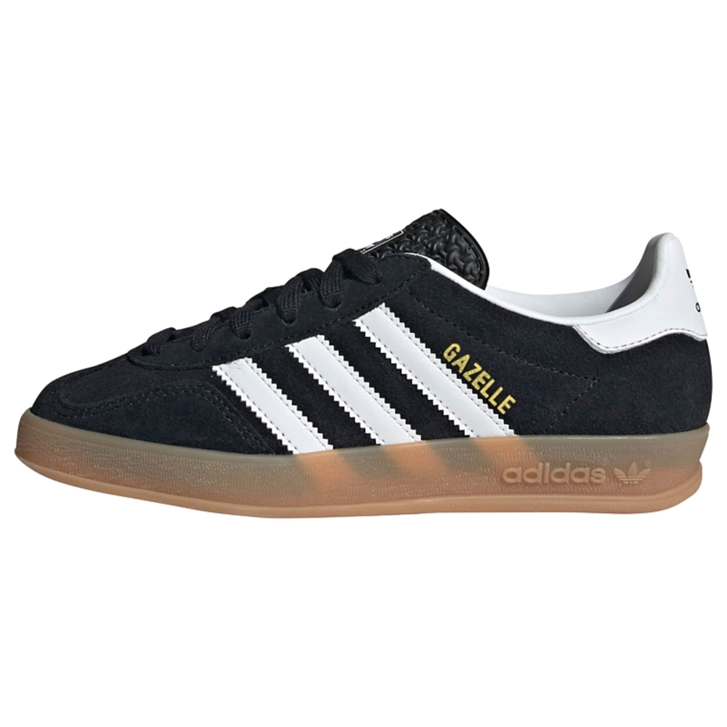 ADIDAS ORIGINALS Trainers 'Gazelle' in Black: front